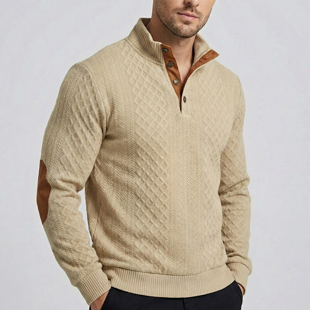 Suéter de Cuello Alto para Hombre