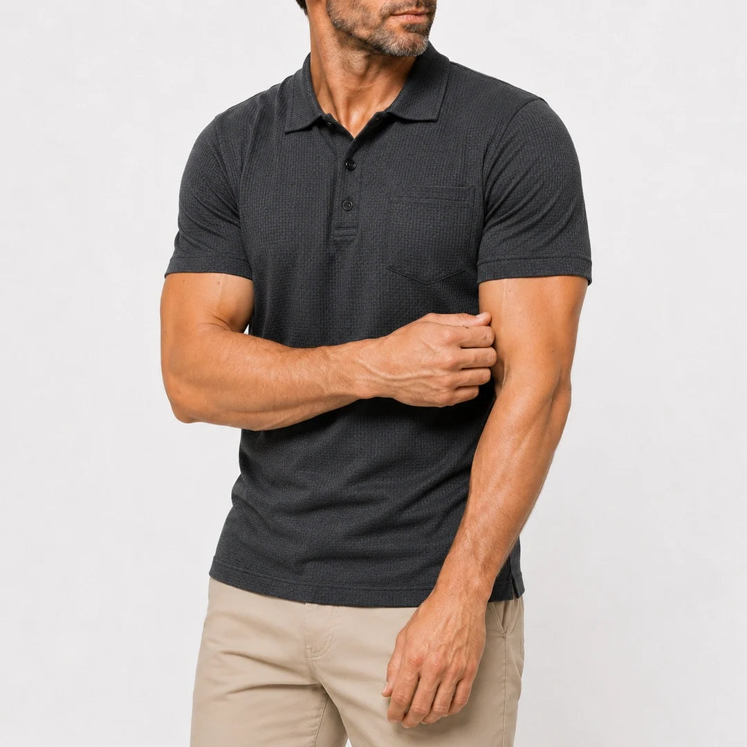 Playera Polo con Bolsillo para Hombre