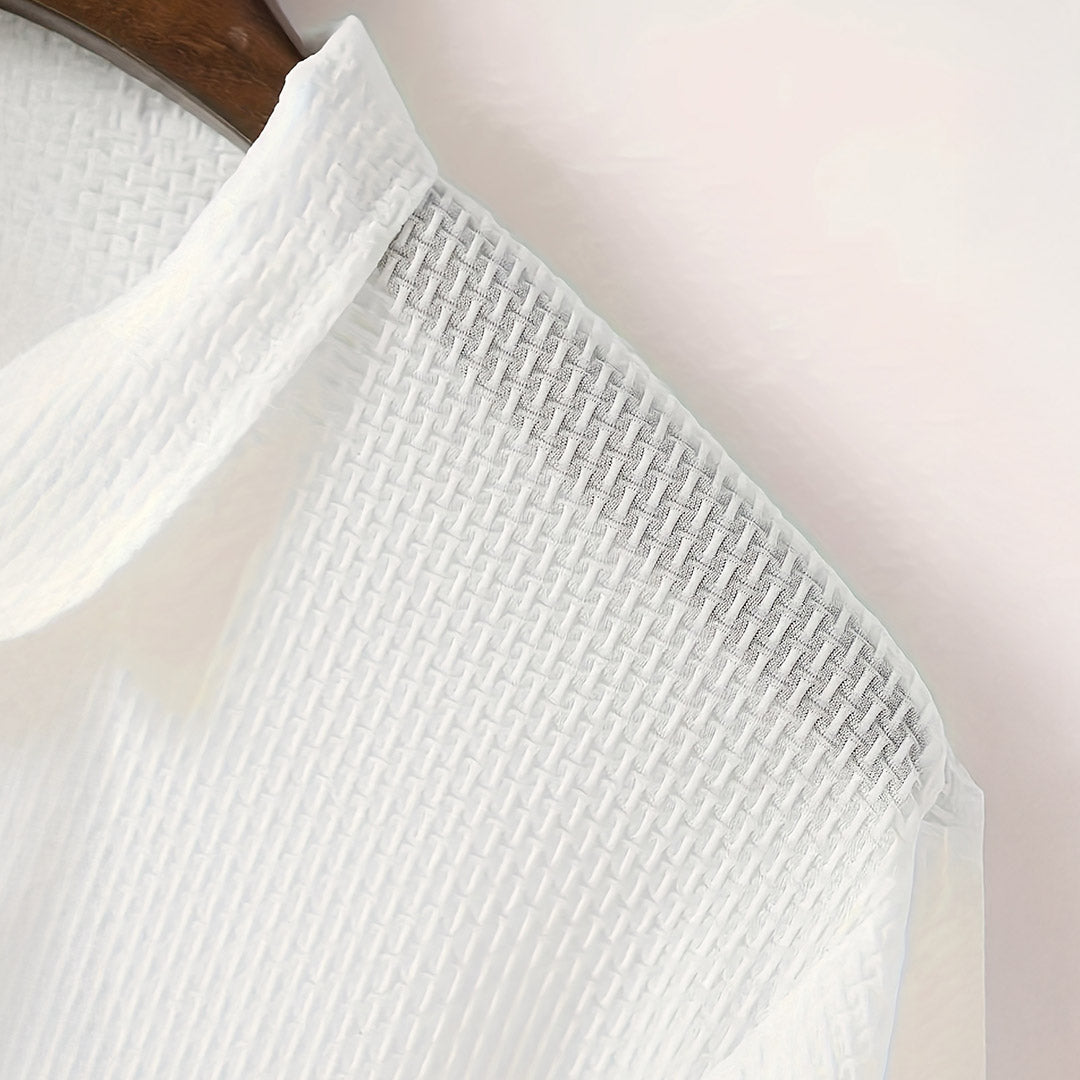 Playera Polo Manga Larga para Hombre