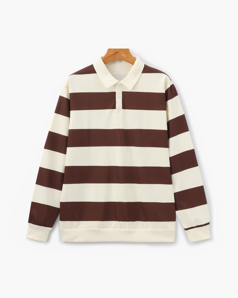 Polo Rugby de Rayas para Hombre