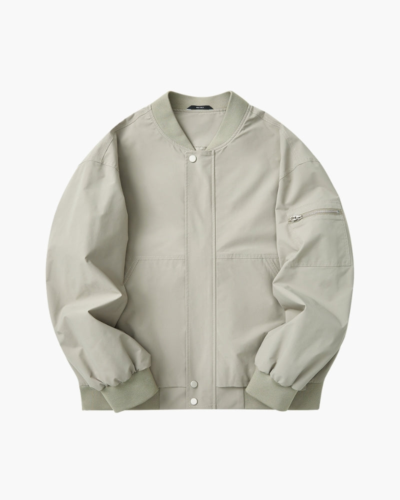 Chamarra Bomber Minimalista para Hombre