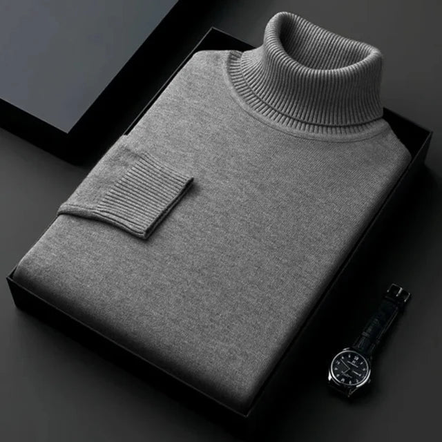 Suéter de Cuello Alto para Hombre