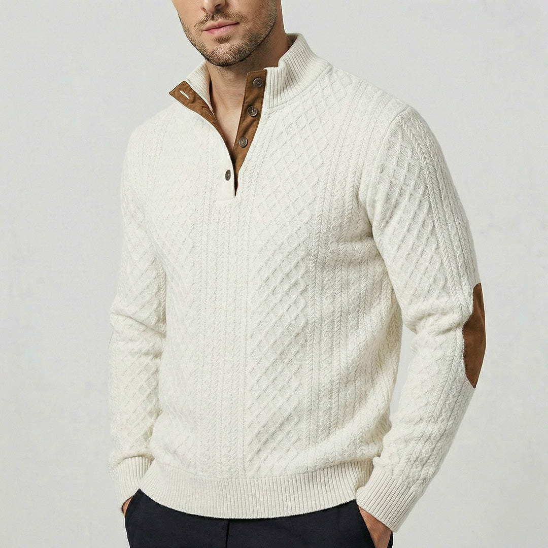 Suéter de Cuello Alto para Hombre