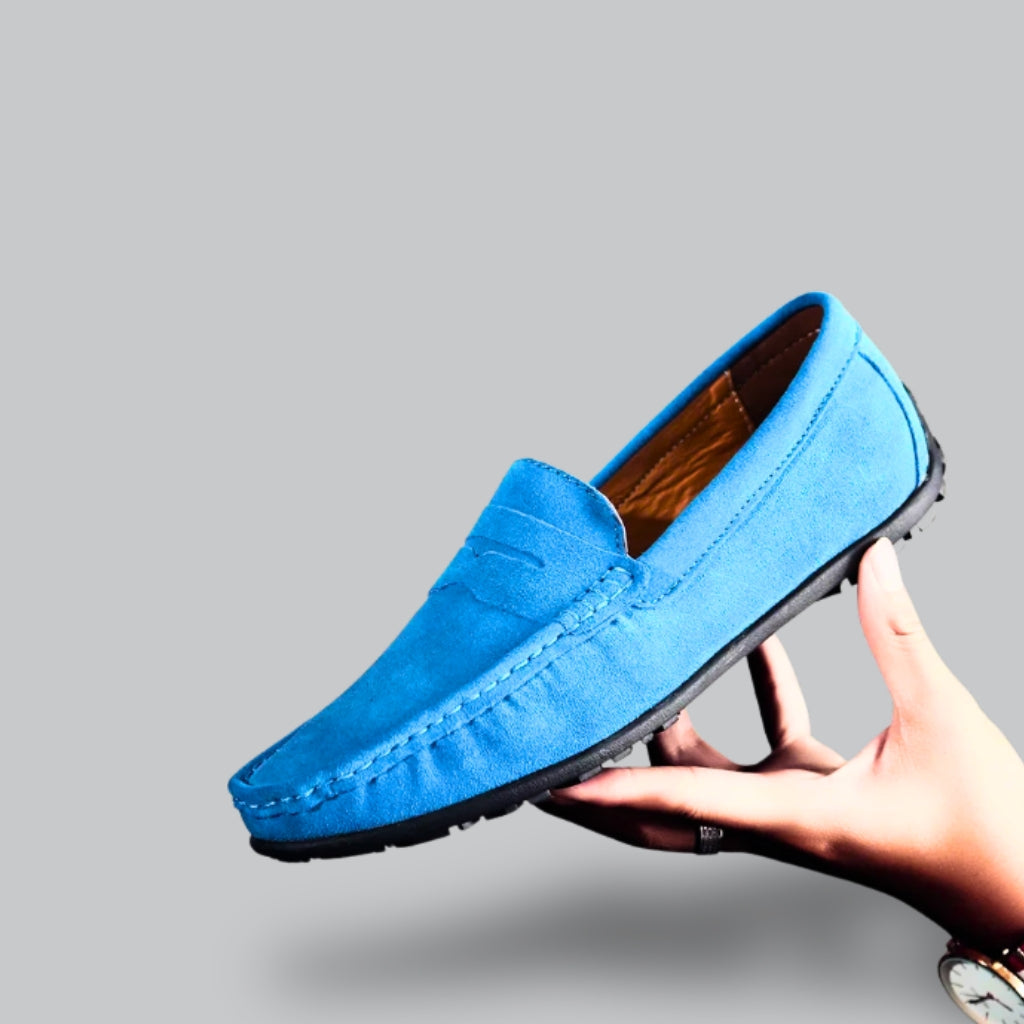 Mocasines de Gamuza Slip-On para Hombre