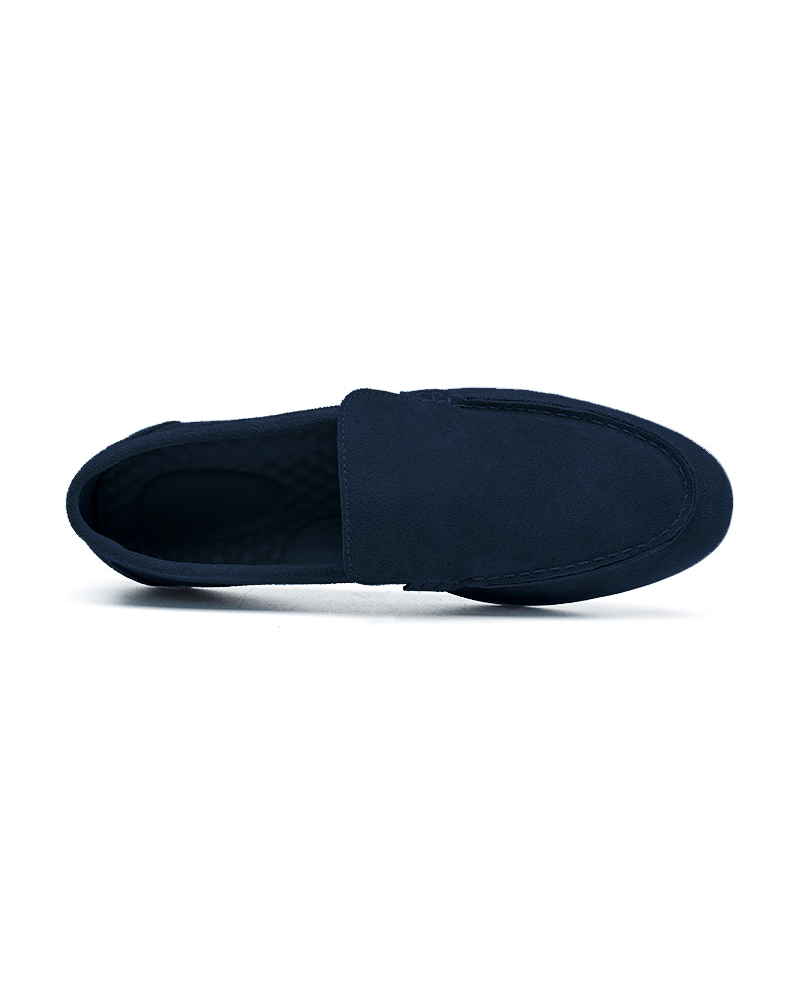 Set de Cena: Camisa Azul y Mocasines