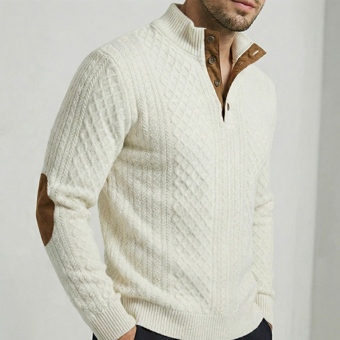 Suéter de Cuello Alto para Hombre