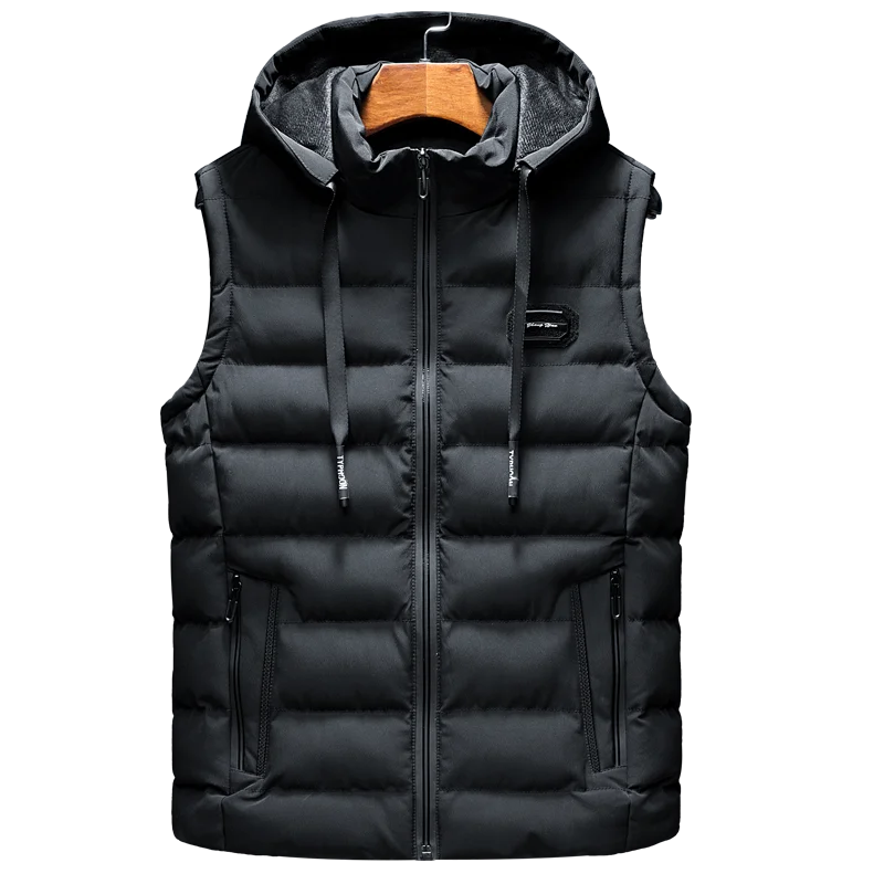 Chaleco con Capucha para Hombre
