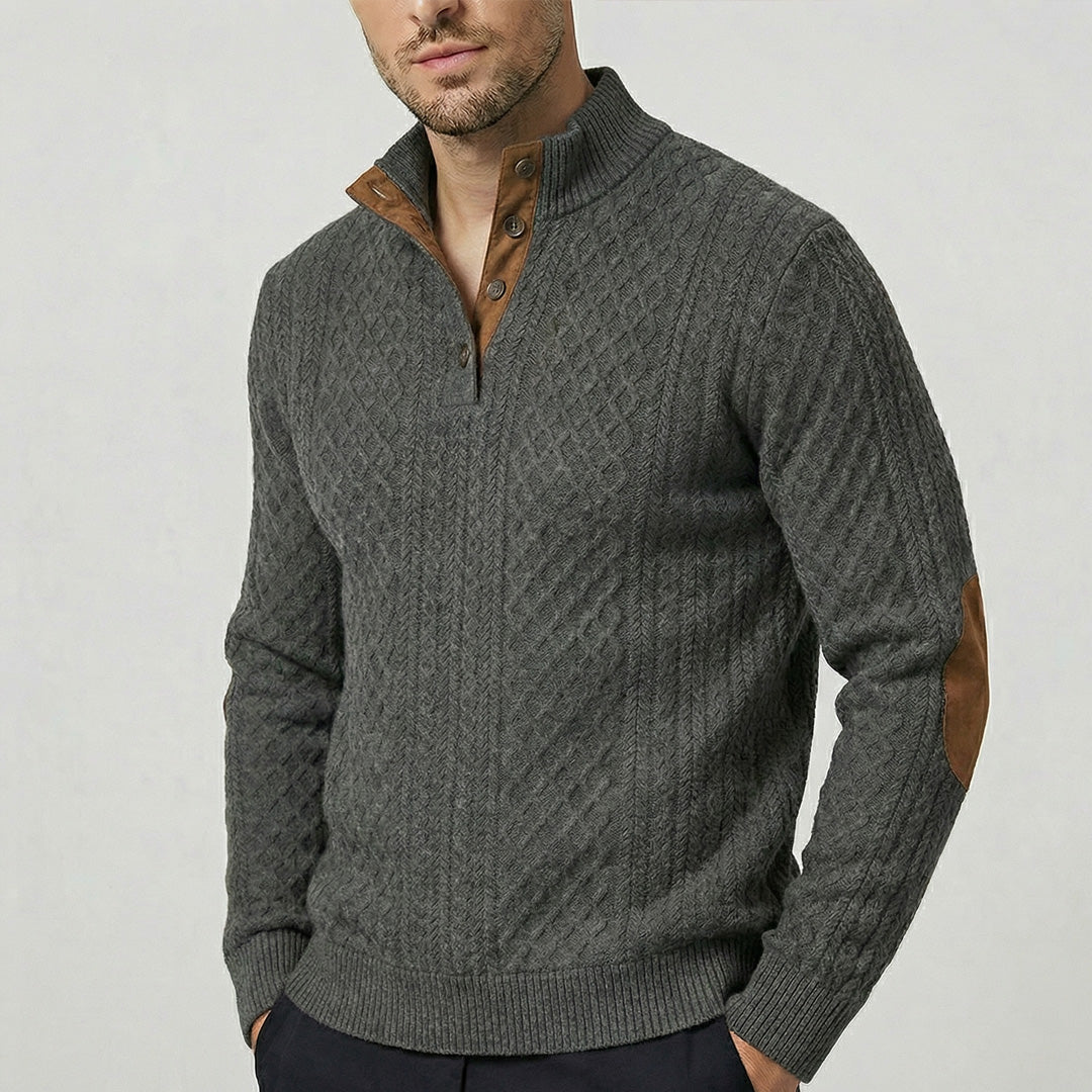 Suéter de Cuello Alto para Hombre
