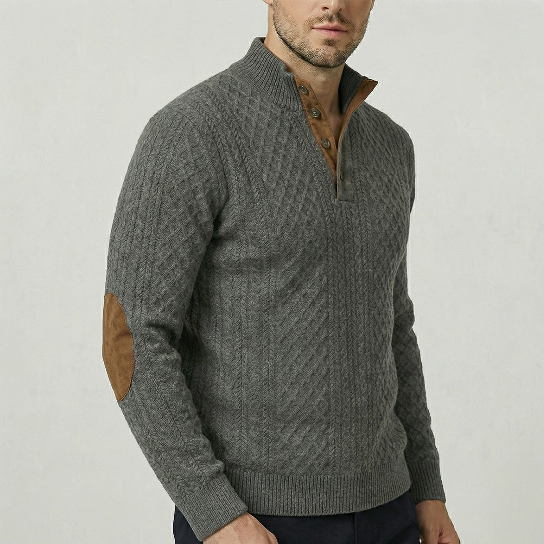 Suéter de Cuello Alto para Hombre