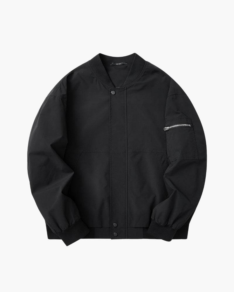 Chamarra Bomber Minimalista para Hombre