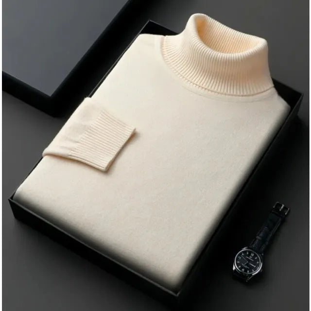 Suéter de Cuello Alto para Hombre