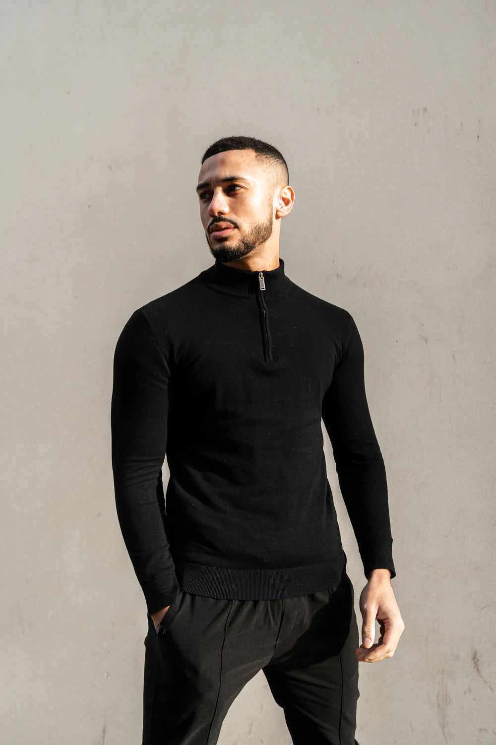 Suéter Half-Zip Versátil para Hombre