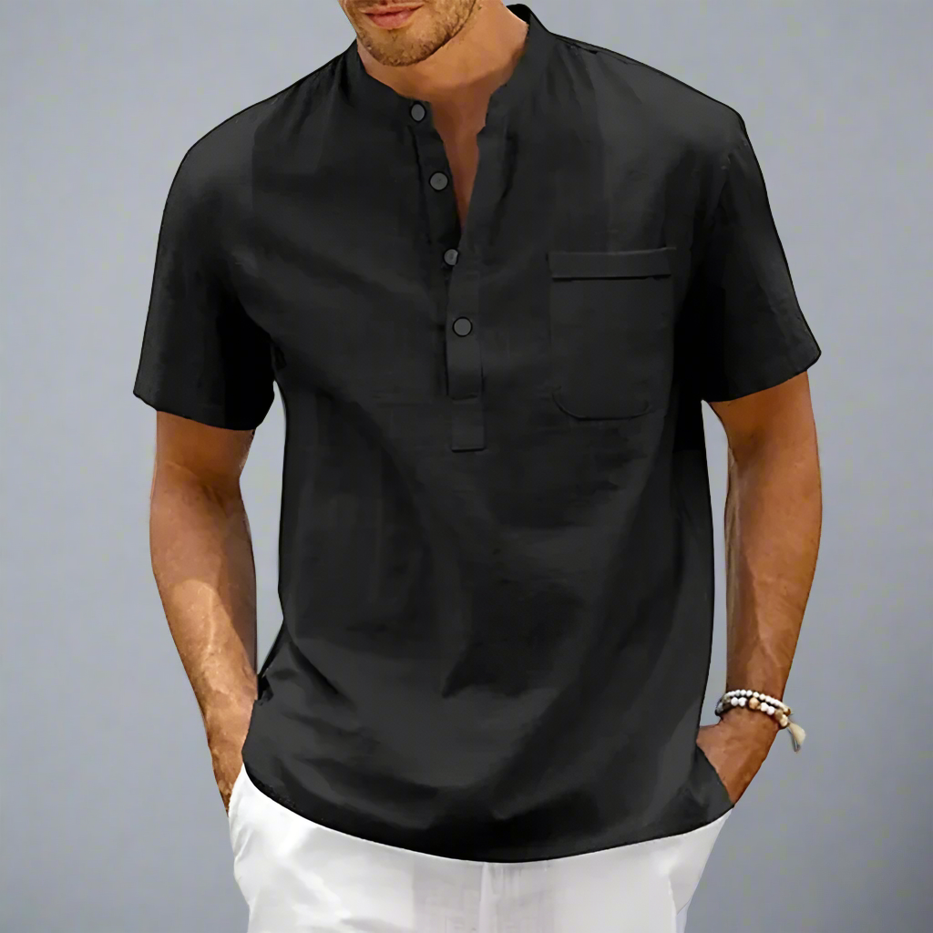 Camisa de Lino 100% para Hombre