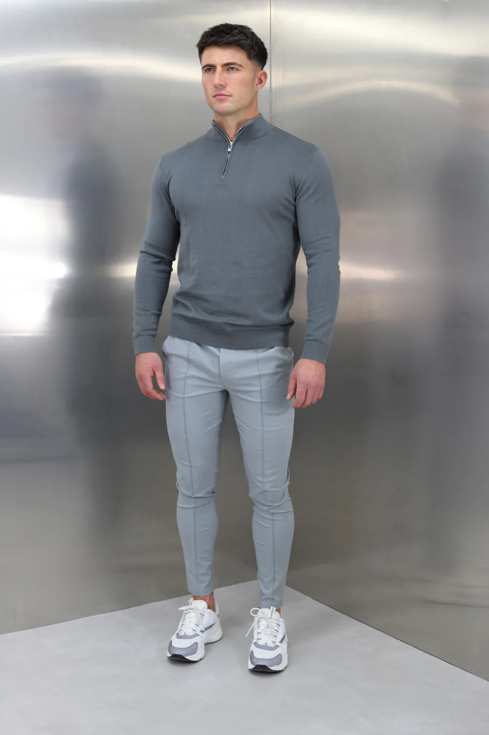 Suéter Half-Zip Versátil para Hombre
