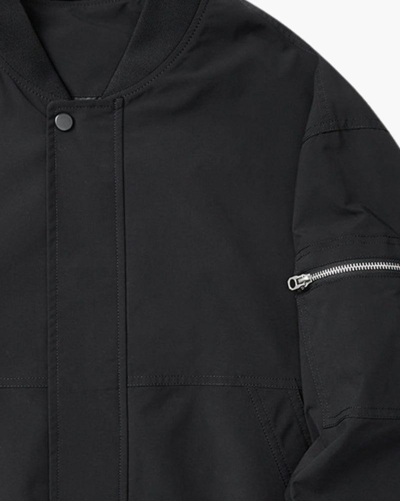 Chamarra Bomber Minimalista para Hombre