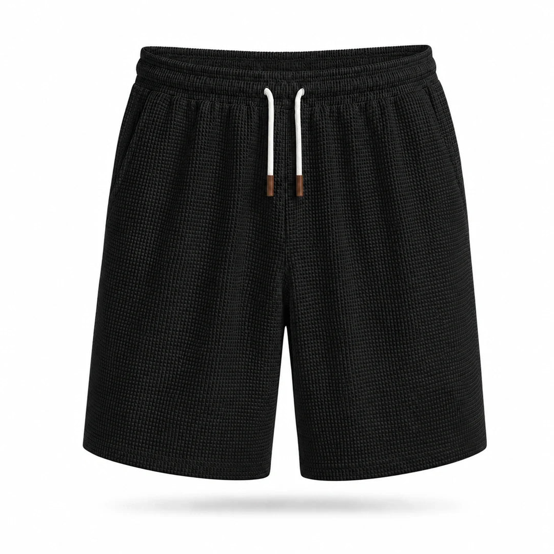 Short Casual de Tejido Waffle para Hombre