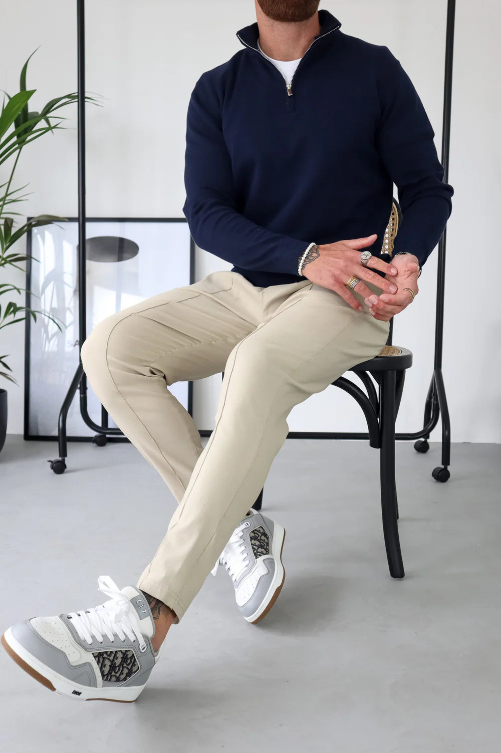 Suéter Half-Zip Versátil para Hombre