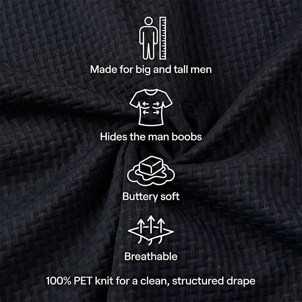 Playera Polo Elástica para Hombre