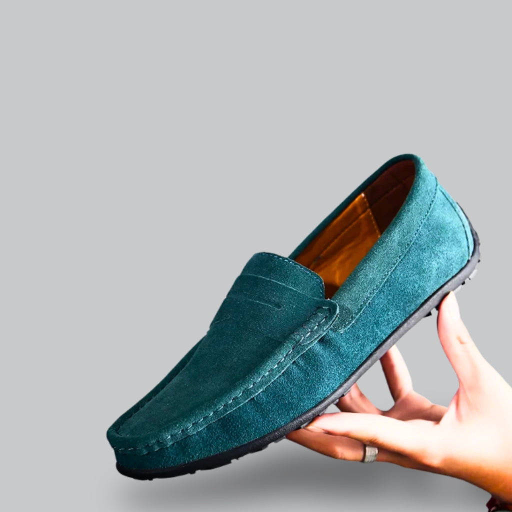 Mocasines de Gamuza Slip-On para Hombre