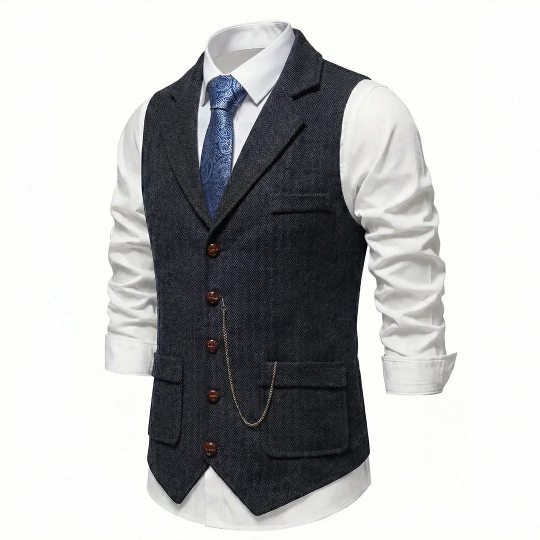 Chaleco de Vestir Elástico para Hombre