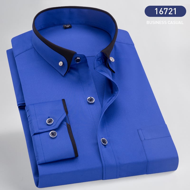 Camisa Clásica de Manga Larga para Hombre