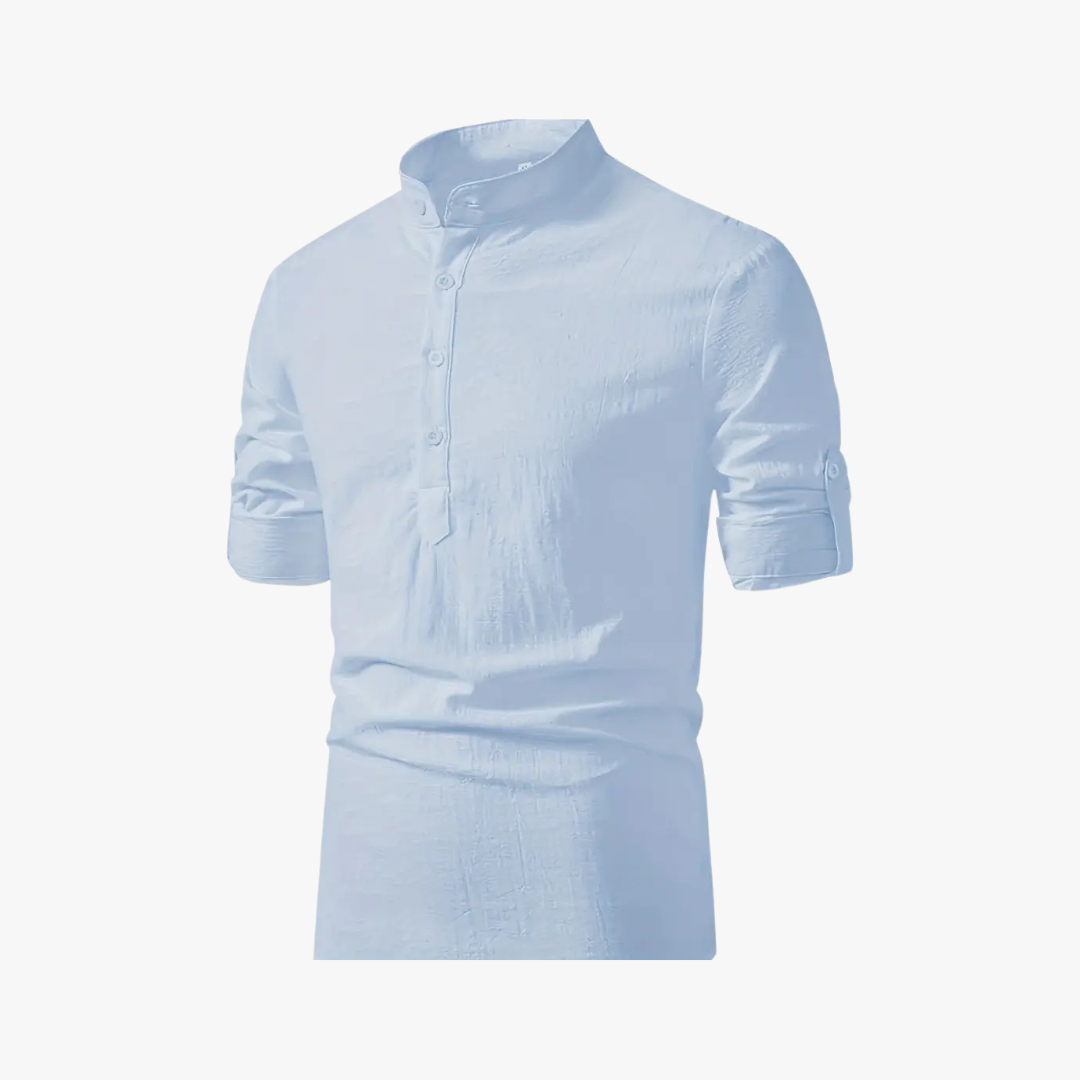 Camisa de Lino para Hombre Verano