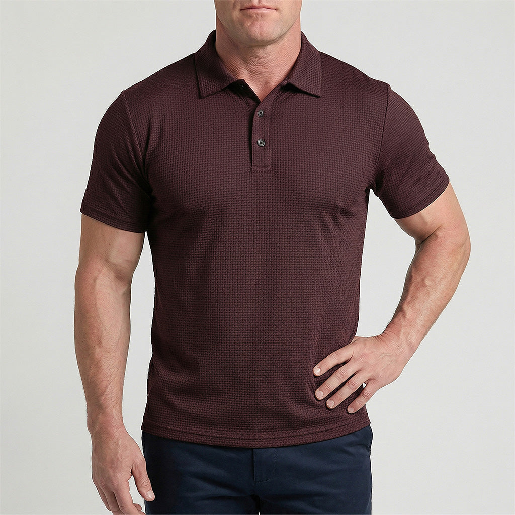 Playera Polo Elástica para Hombre