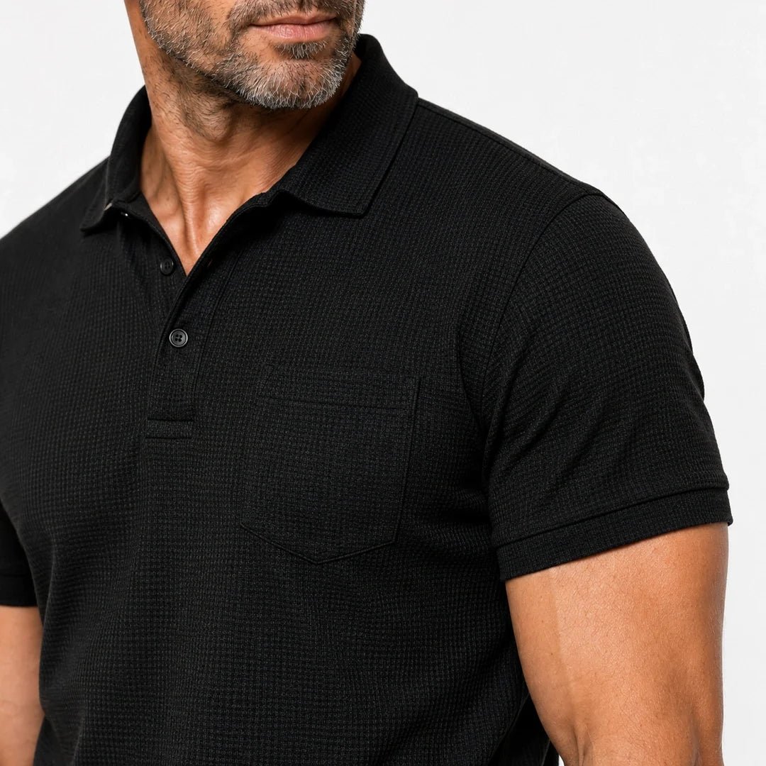 Playera Polo con Bolsillo para Hombre