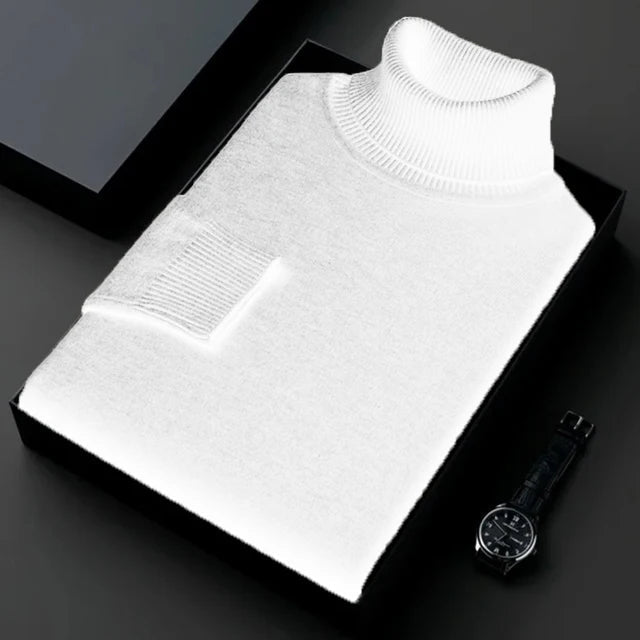 Suéter de Cuello Alto para Hombre