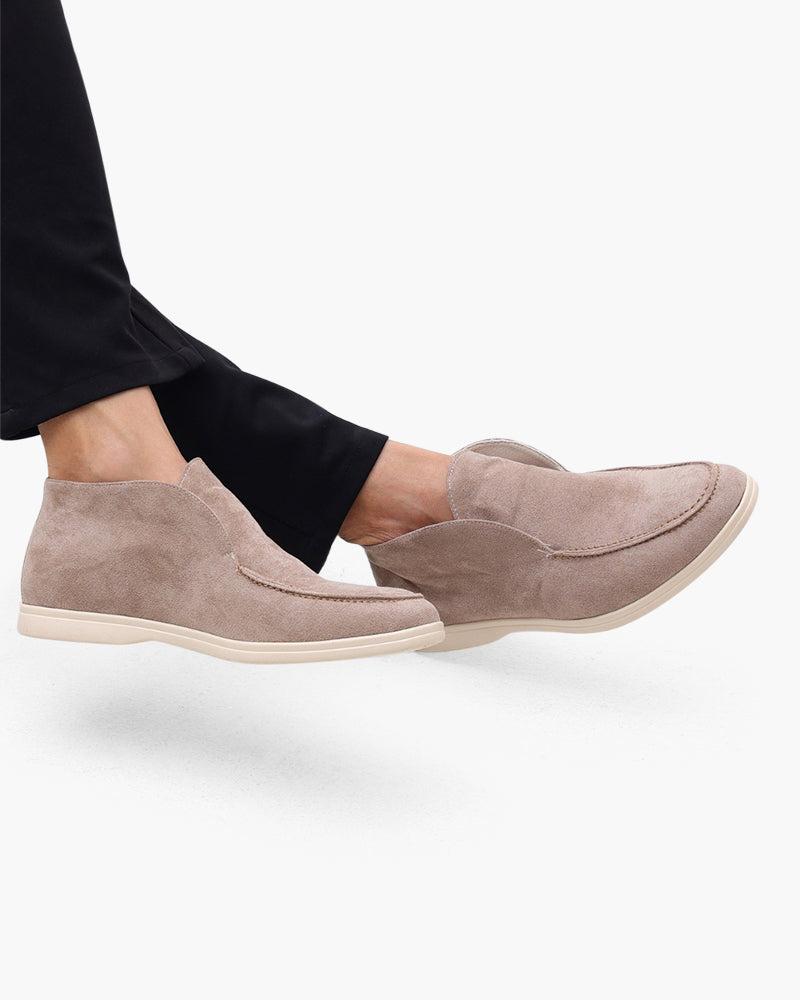 Set de Chaleco de Cashmere y Mocasines