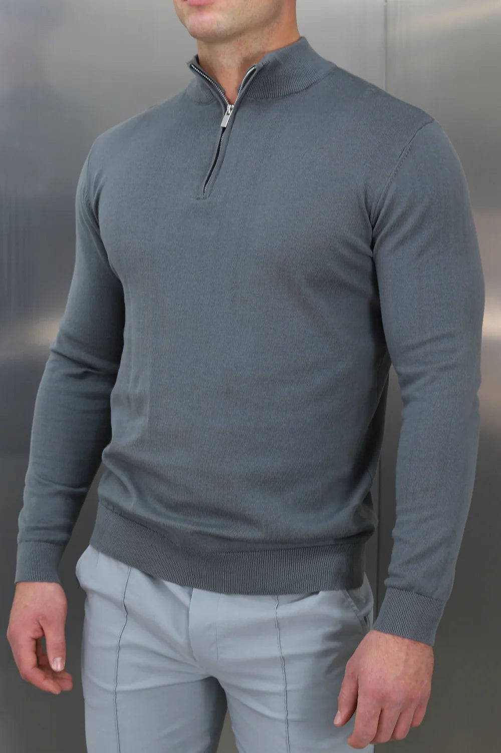 Suéter Half-Zip Versátil para Hombre