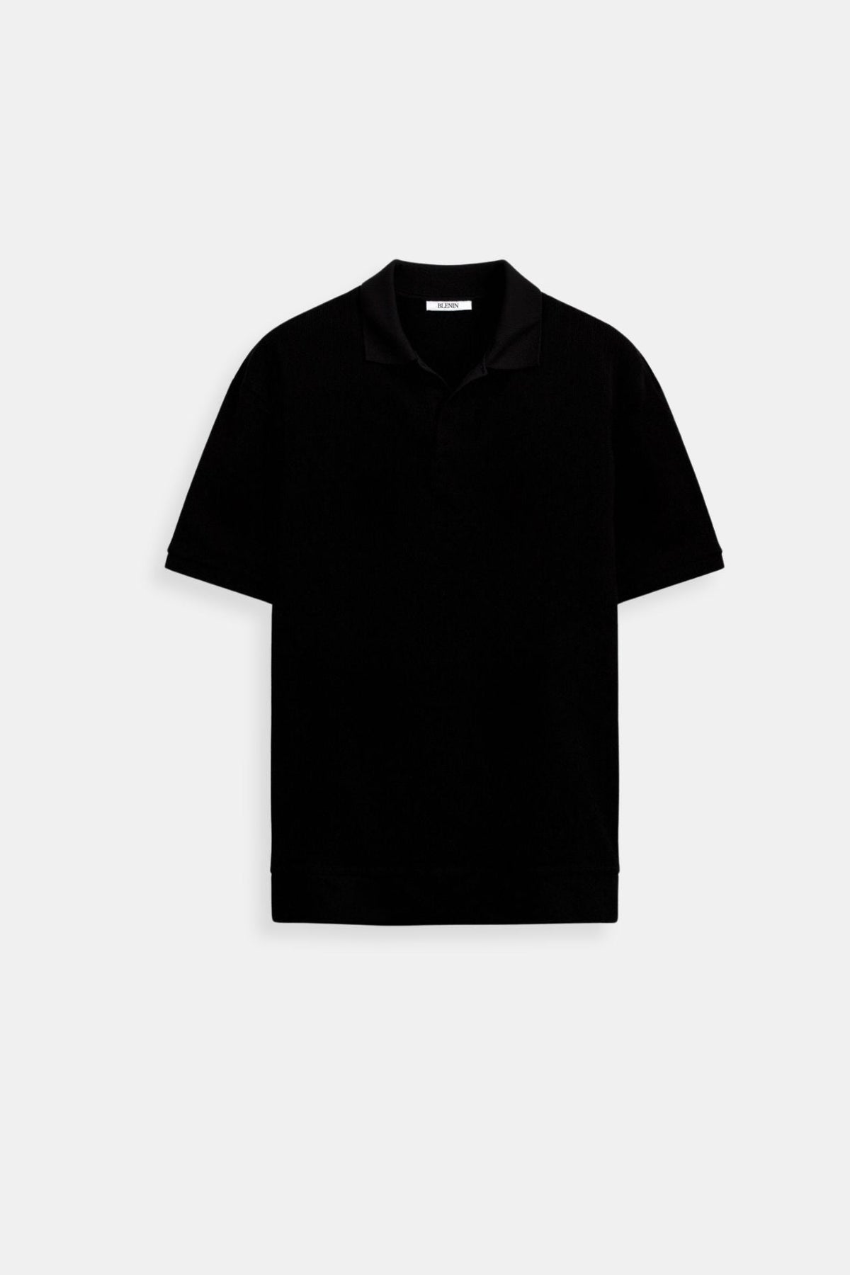 Polo Estructurado de Algodón para Hombre