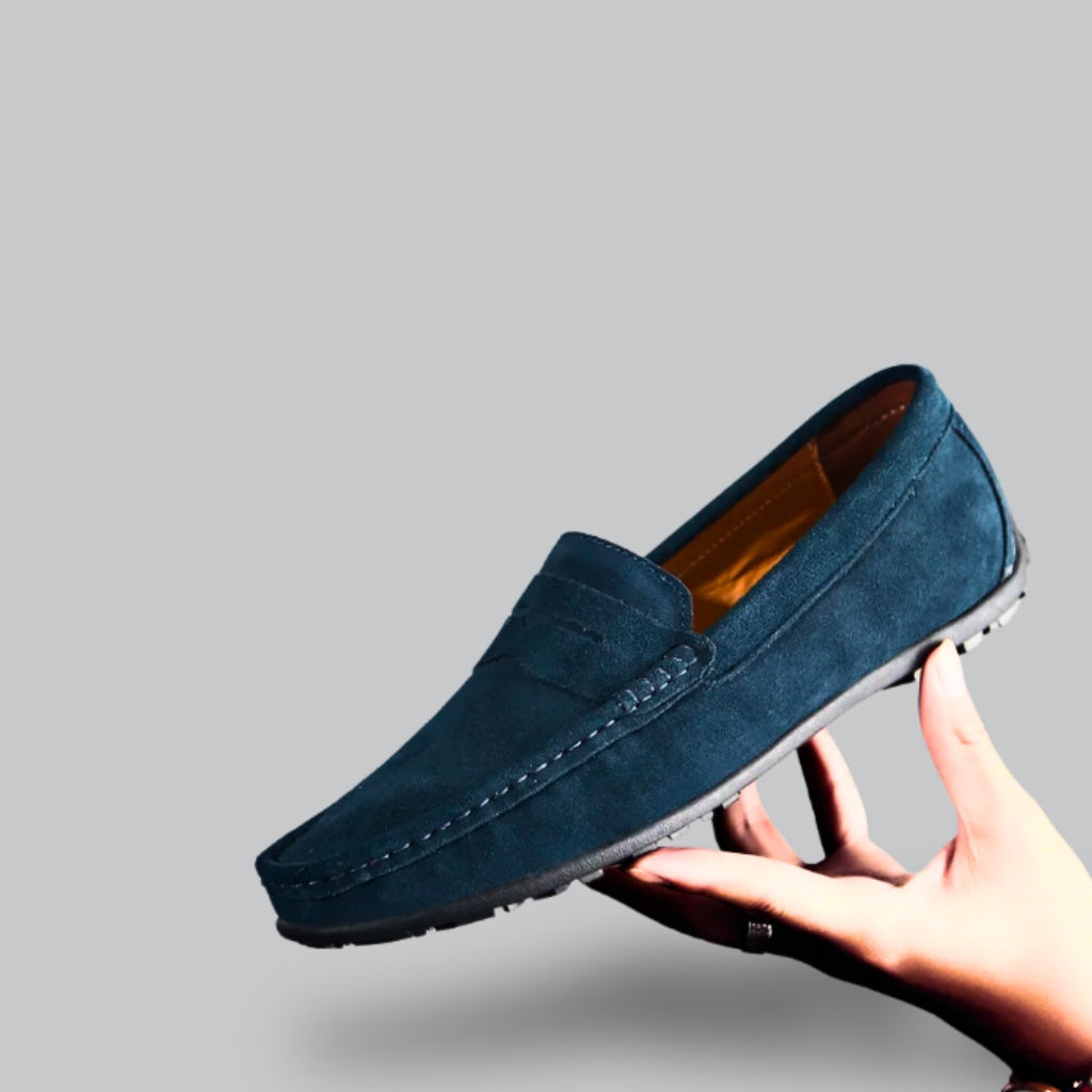 Mocasines de Gamuza Slip-On para Hombre