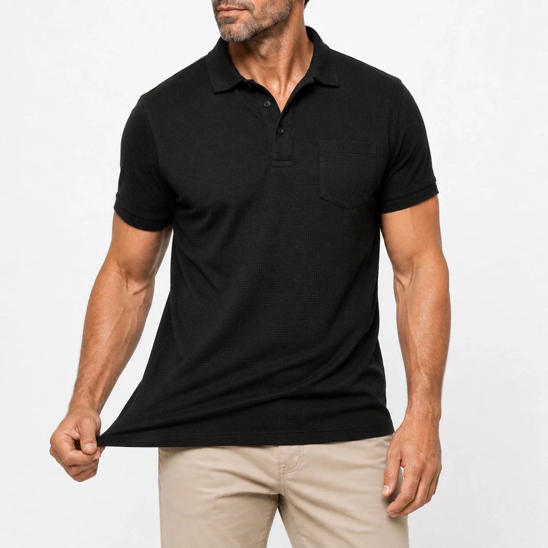 Playera Polo con Bolsillo para Hombre