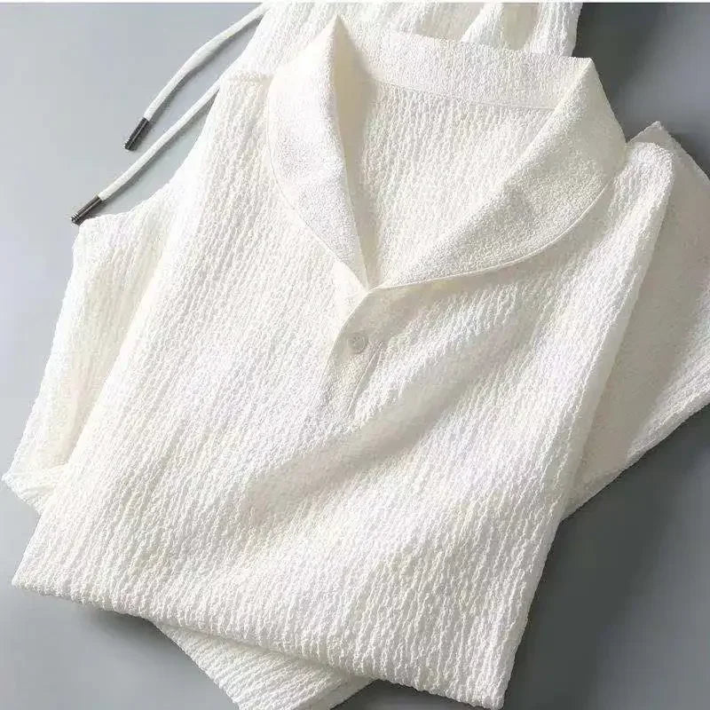 Set de Camisa y Pantalón de Algodón para Hombre
