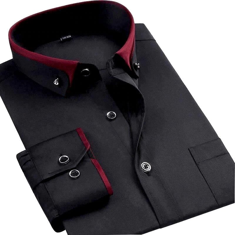 Camisa Clásica de Manga Larga para Hombre