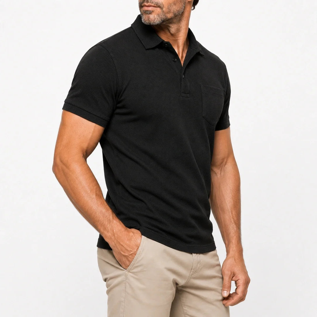 Playera Polo con Bolsillo para Hombre