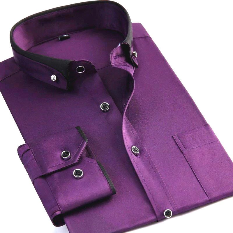 Camisa Clásica de Manga Larga para Hombre