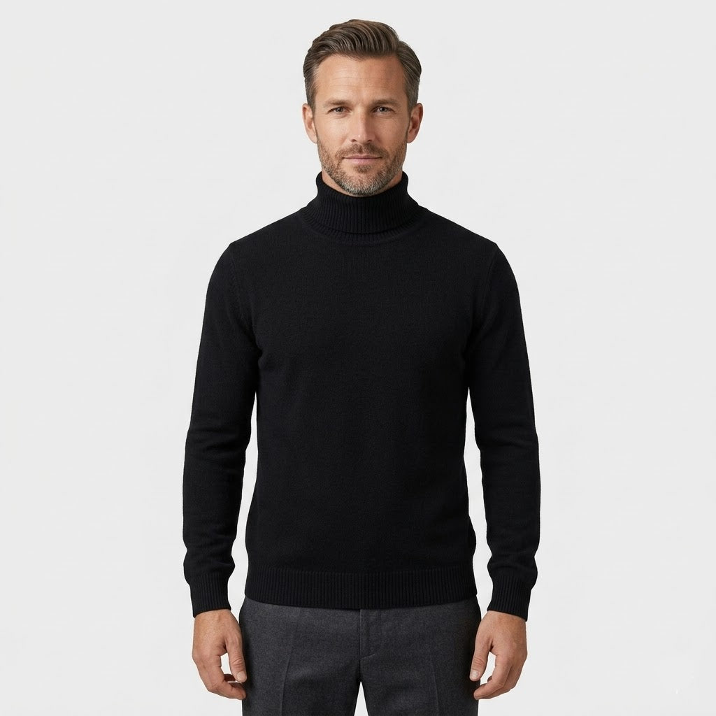 Suéter de Cuello Alto para Hombre