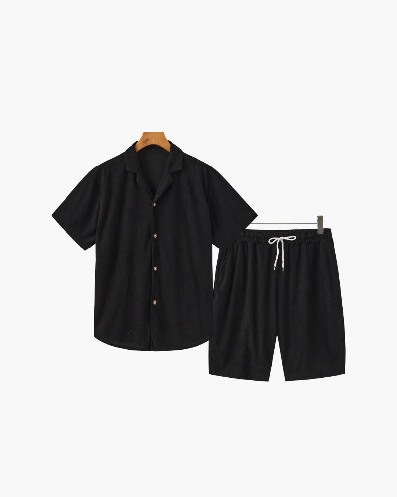 Set de Camisa y Short de Pana