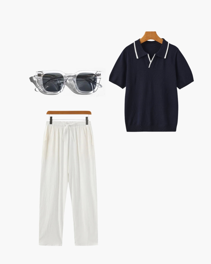 Set Náutico de Polo, Pantalón y Lentes
