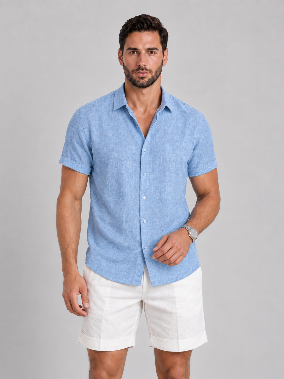 Polo Abotonada Clásica para Hombre