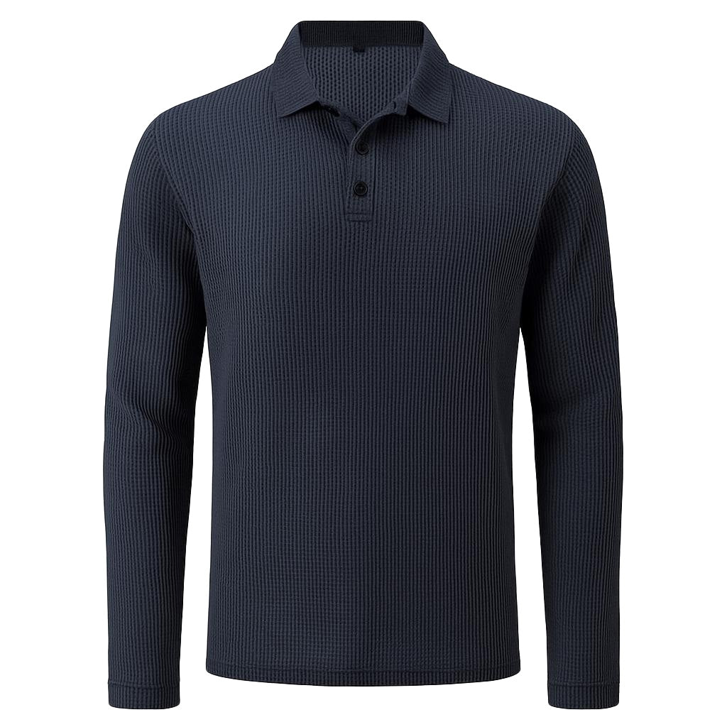 Playera Polo Manga Larga para Hombre