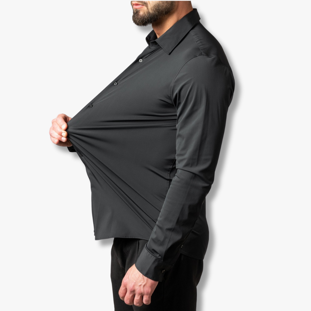 Camisa de Vestir Elástica para Hombre