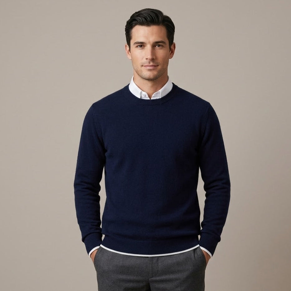 Suéter de Cashmere para Hombre