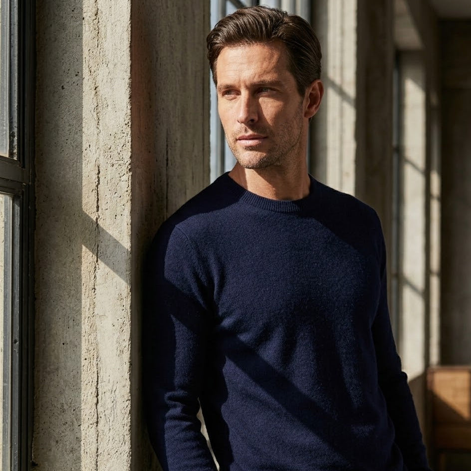 Suéter de Cashmere para Hombre