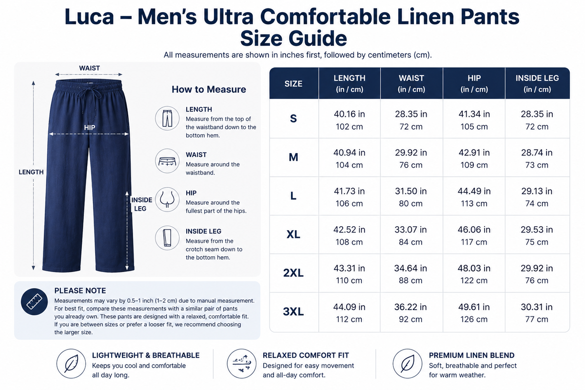 Pantalón Ligero de Playa para Hombre