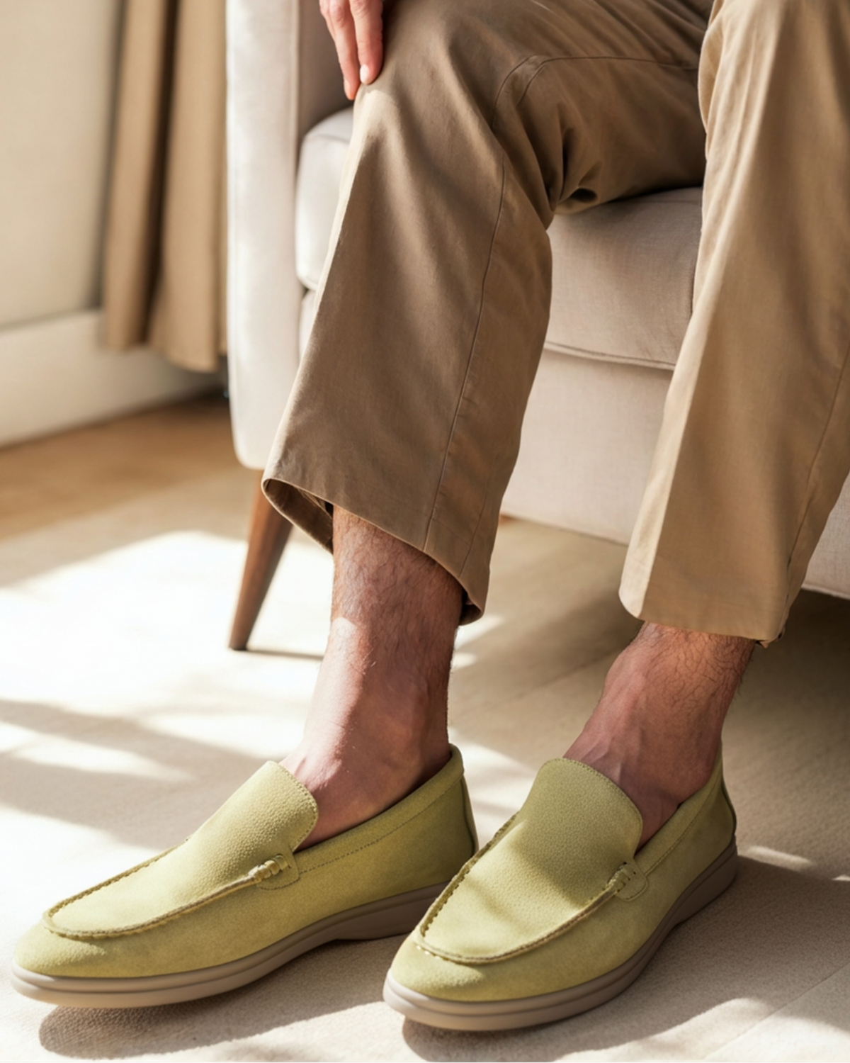 Mocasines Premium de Gamuza para Hombre