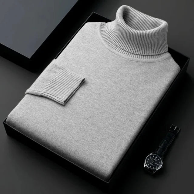 Suéter de Cuello Alto para Hombre