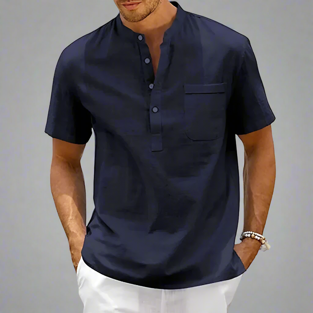 Camisa de Lino 100% para Hombre
